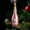 Juletræspynt Rosé Champagneflaske