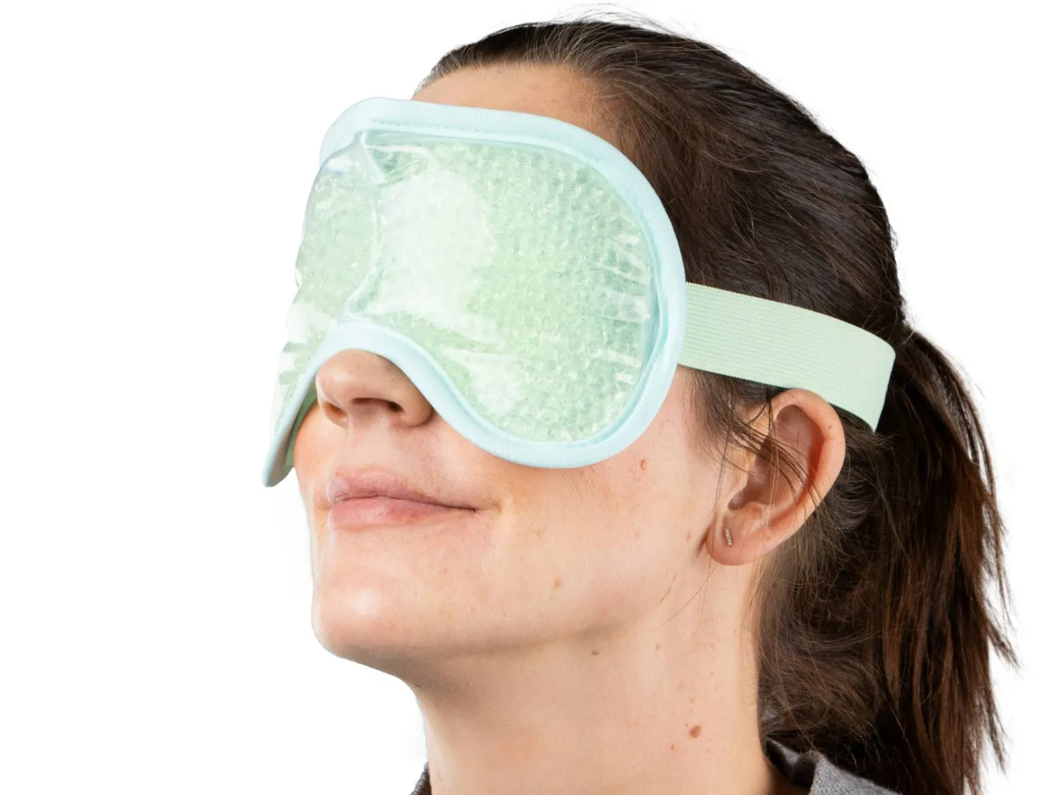 Kølende migræne maske