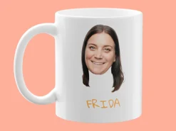 Krus med Eget Foto & Text