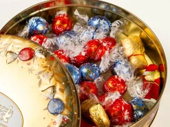 Lindt Chokolade i Metalæske