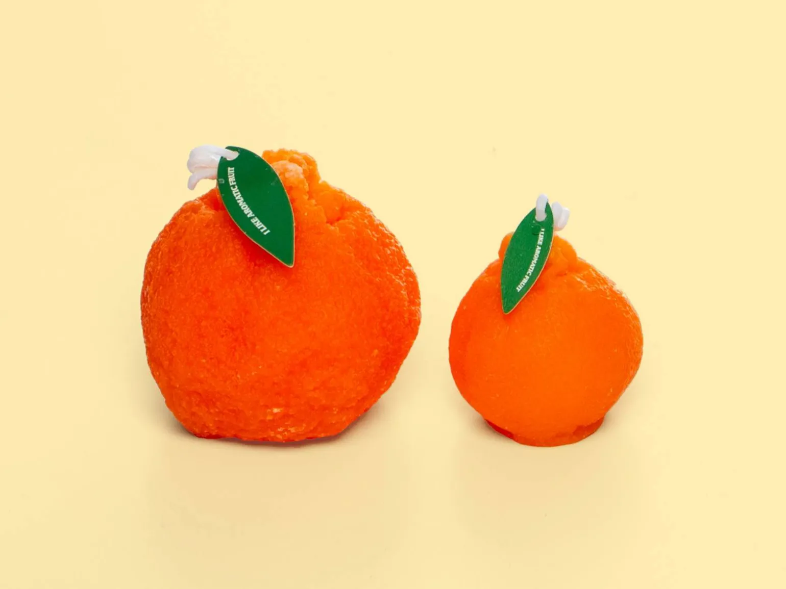 Lys - Appelsin 5 cm