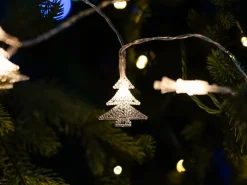 Lyskæde Juletræer 3m