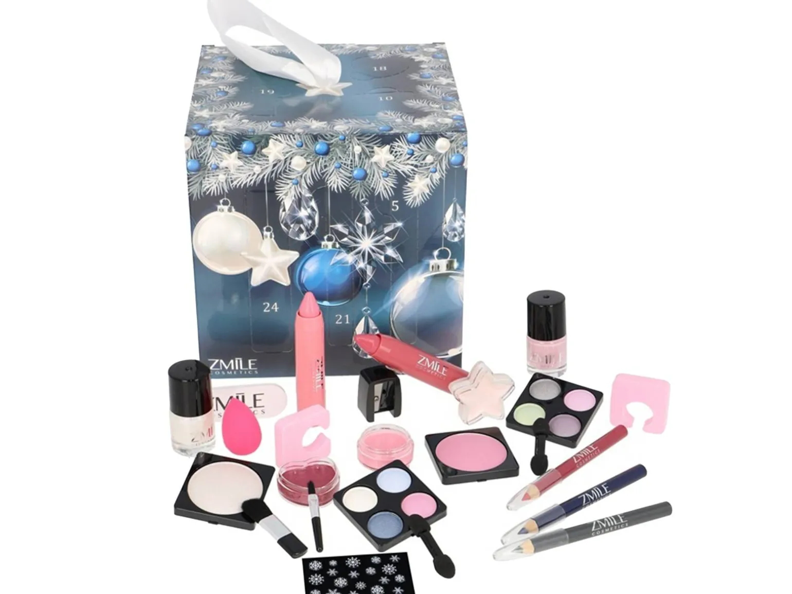 Make-up Julekalender Cube - Zmile Cosmetics