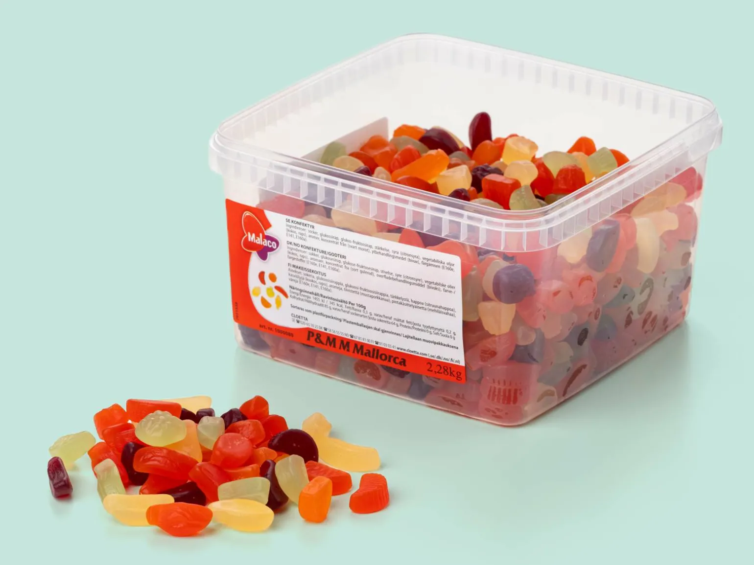 Mallorca Bland-selv slik 2,2 kg
