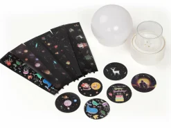 Natlampe med Projektoreffekt og Højttaler