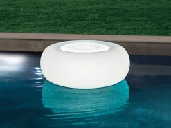 Oppustelig LED-siddepuf - Intex