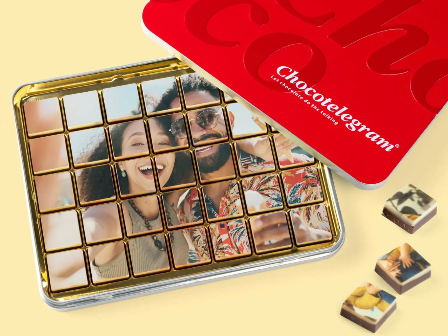 Personlig Chokolade med Billede