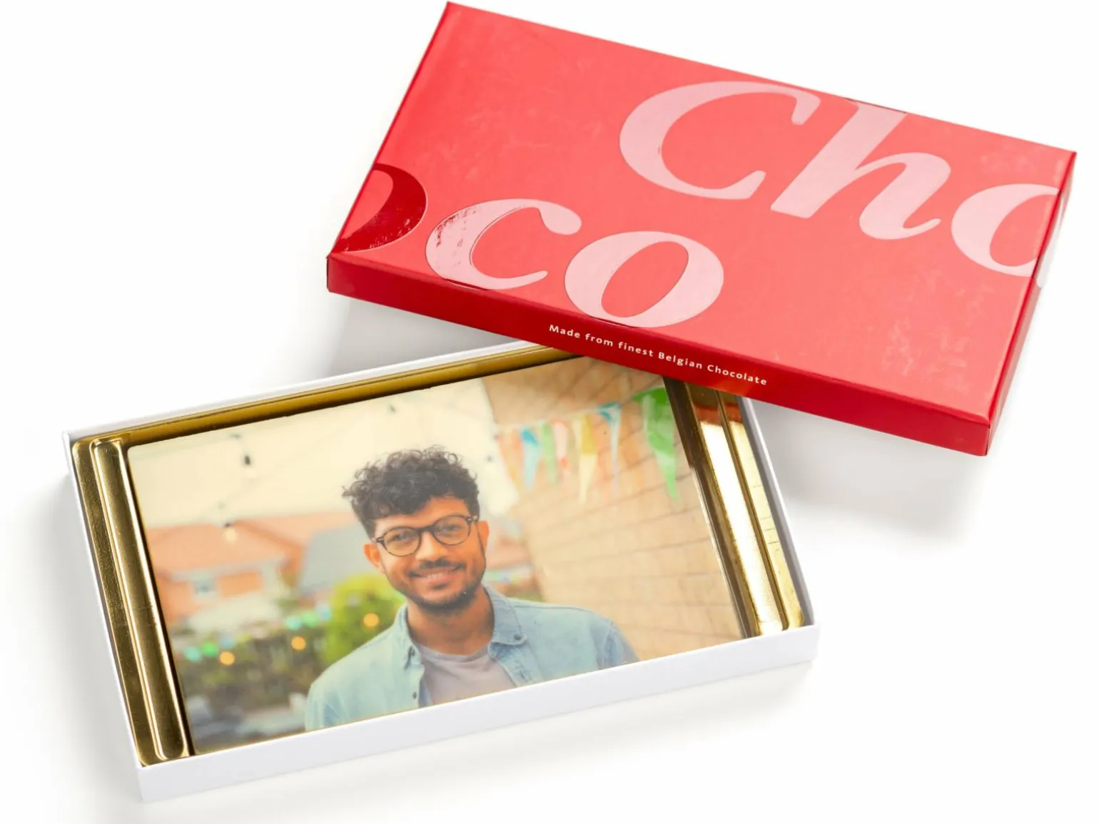 Personlig Chokoladeplade med Billede