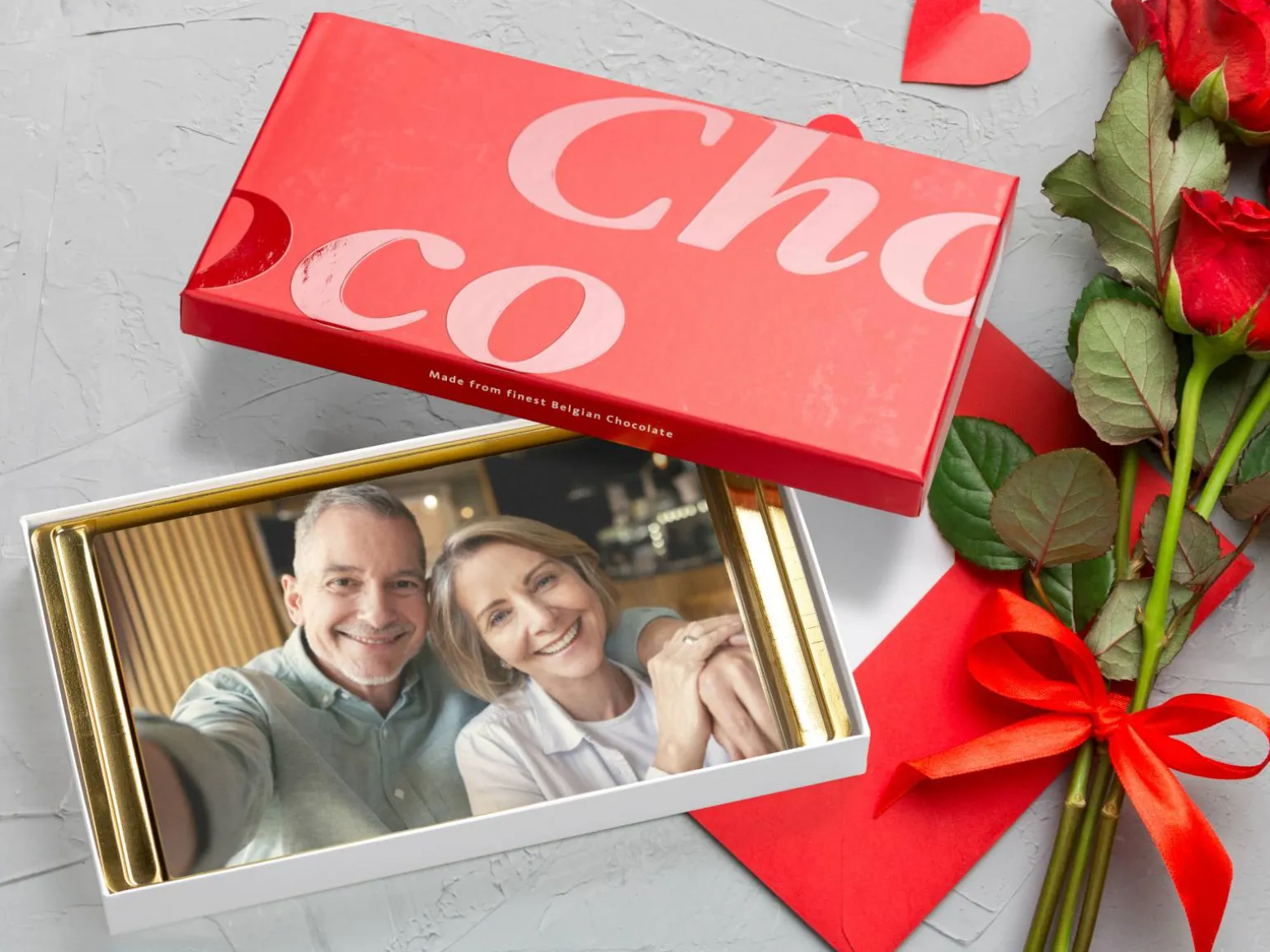 Personlig Chokoladeplade med Billede
