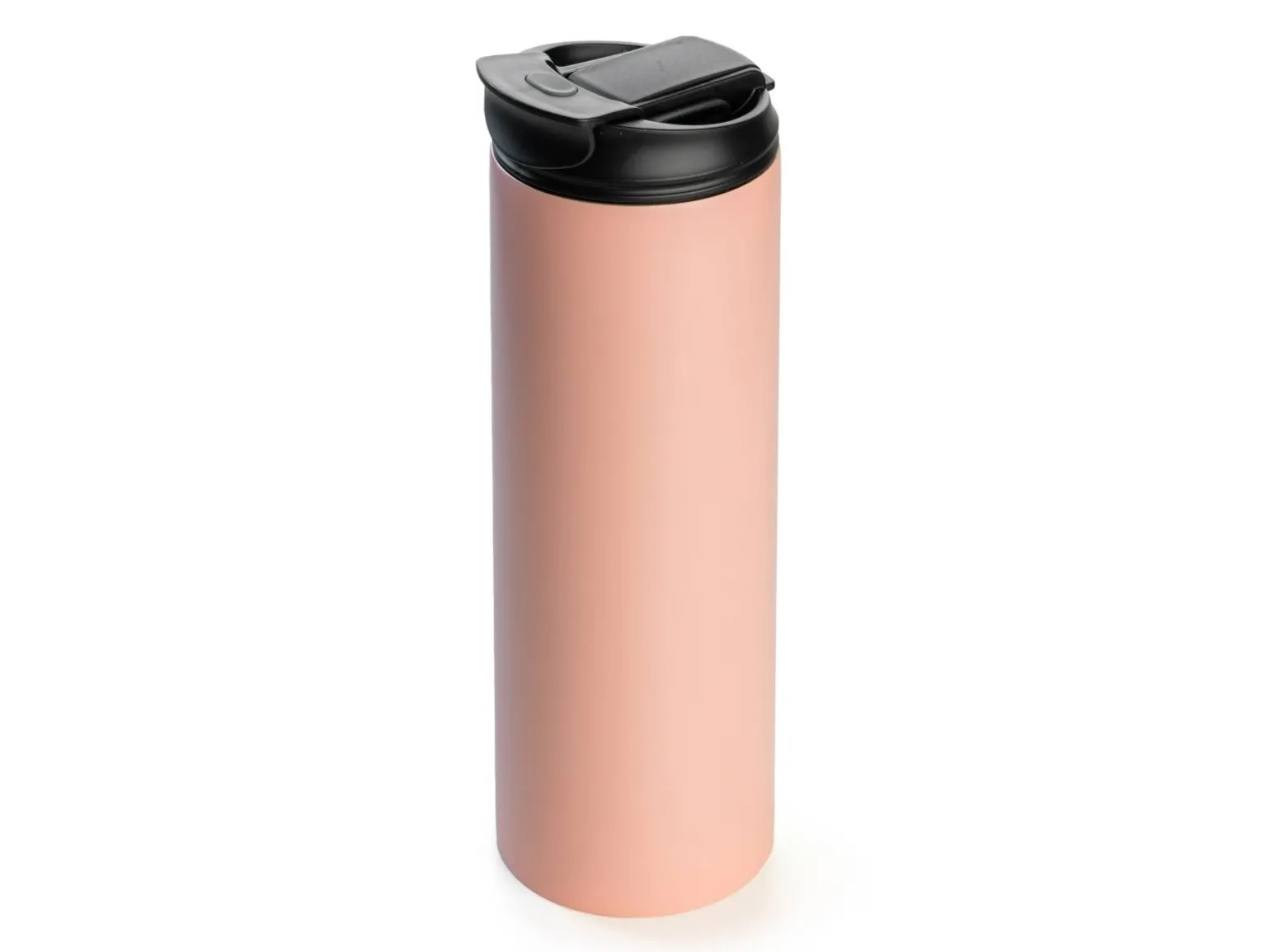 Personlig Termoflaske med Sugrør & Tekst - 600 ml