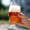 Personligt Spiegelau Ølglas med Gravering - Bogstav, Navn & Krans