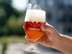 Personligt Spiegelau Ølglas med Gravering - Bogstav, Navn & Krans