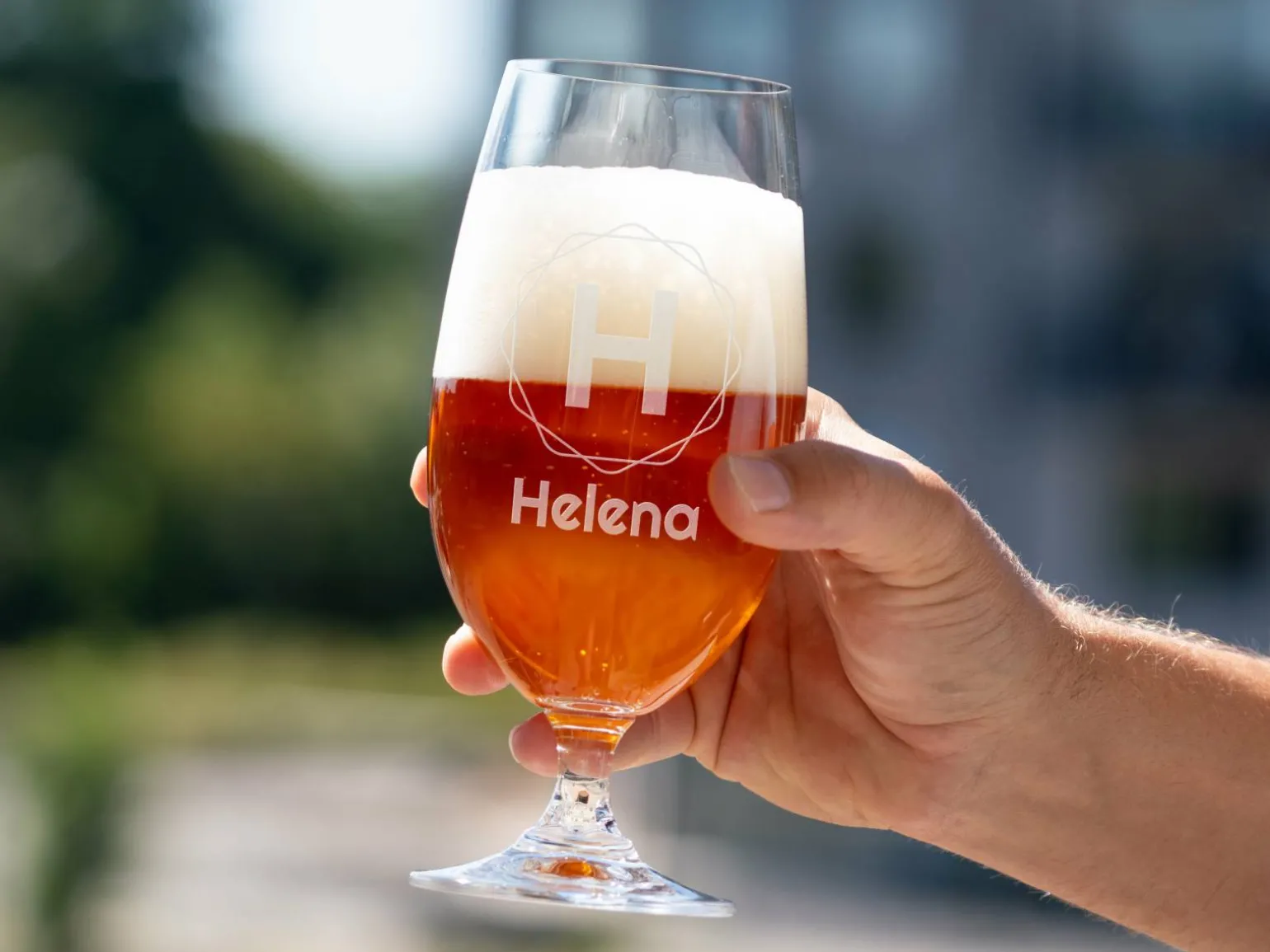 Personligt Spiegelau Ølglas med Gravering - Bogstav, Navn & Krans
