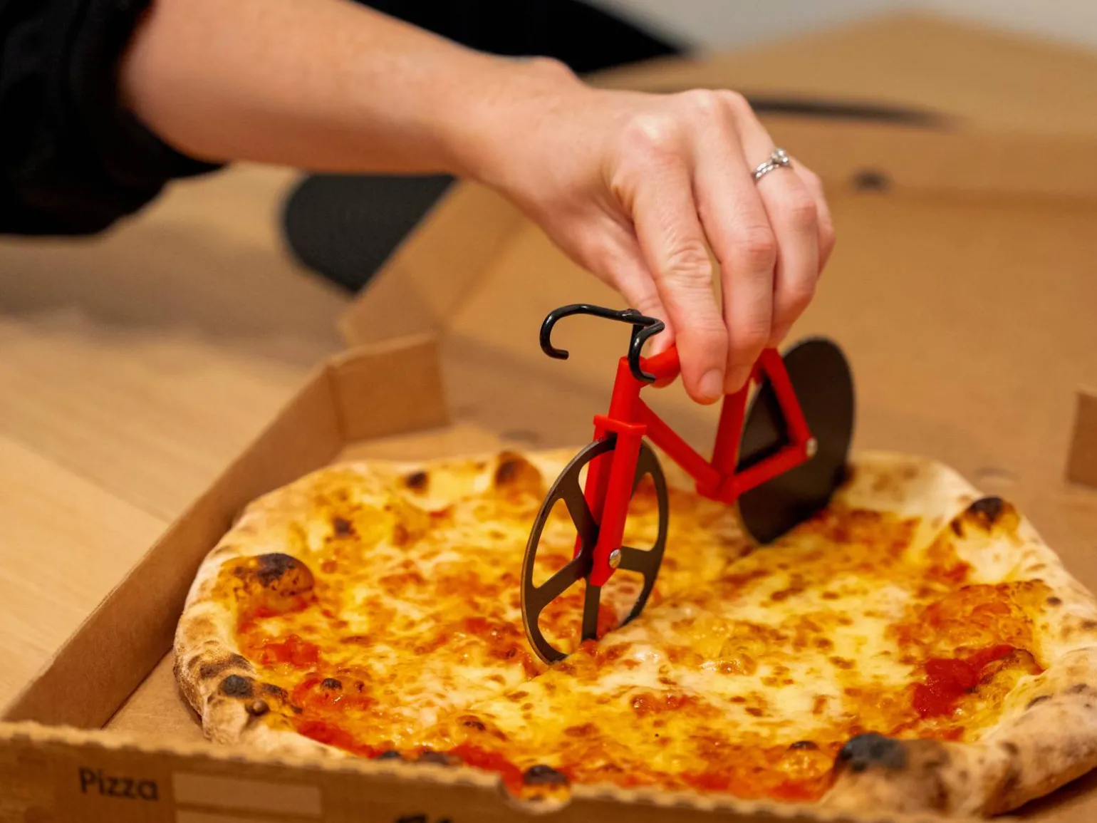 Pizzaskærer Cykel