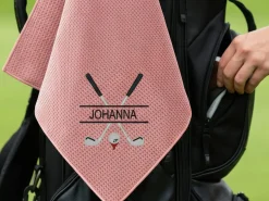 Players towel golfhåndklæde med personligt broderi