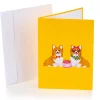 Pop Up-kort - Corgi
