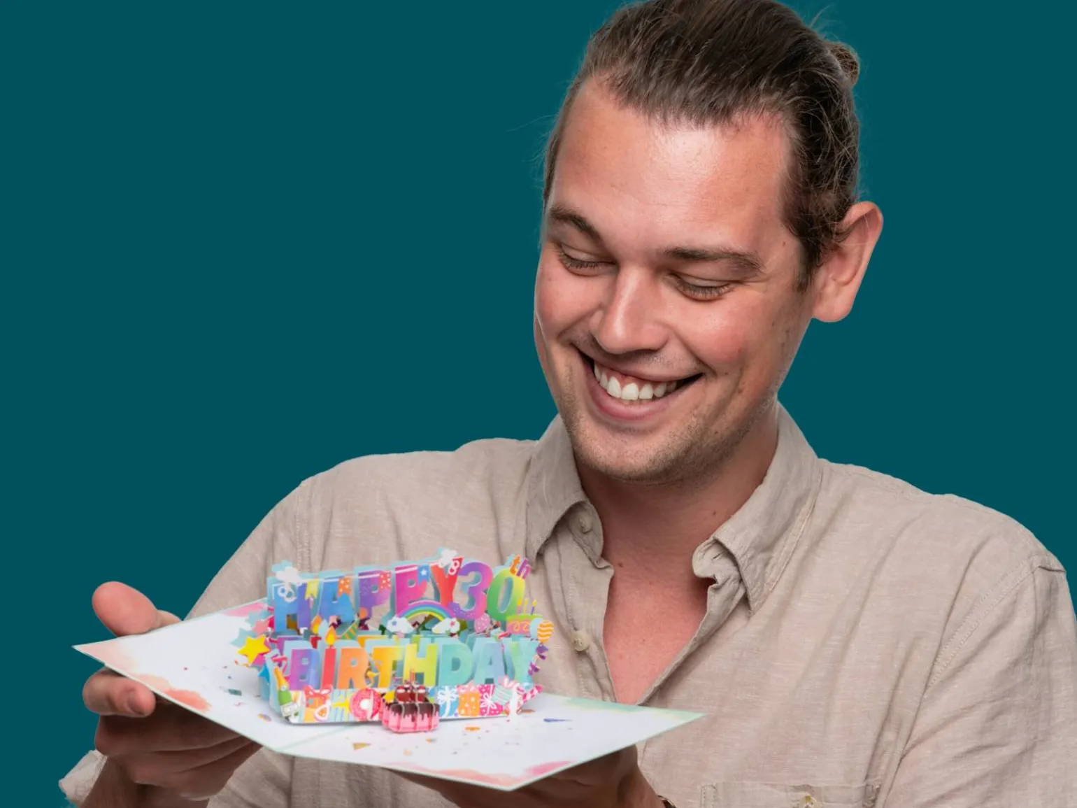 Pop Up-kort - Happy 30th Birthday