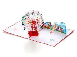 Pop up-kort – Pariserhjul