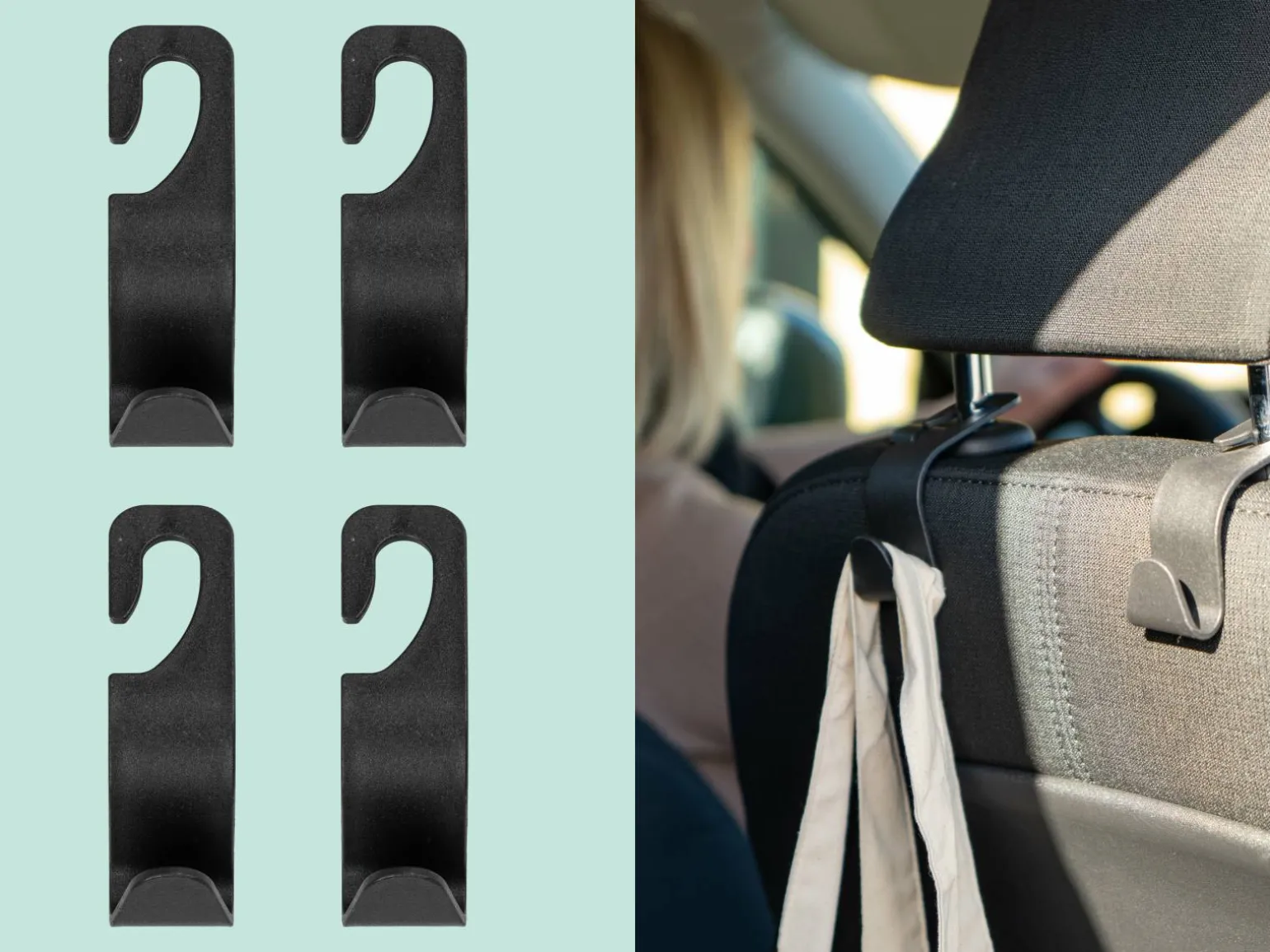 Posekroge til Bilen 4-pak