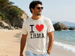 Premium T-shirt med egen tekst