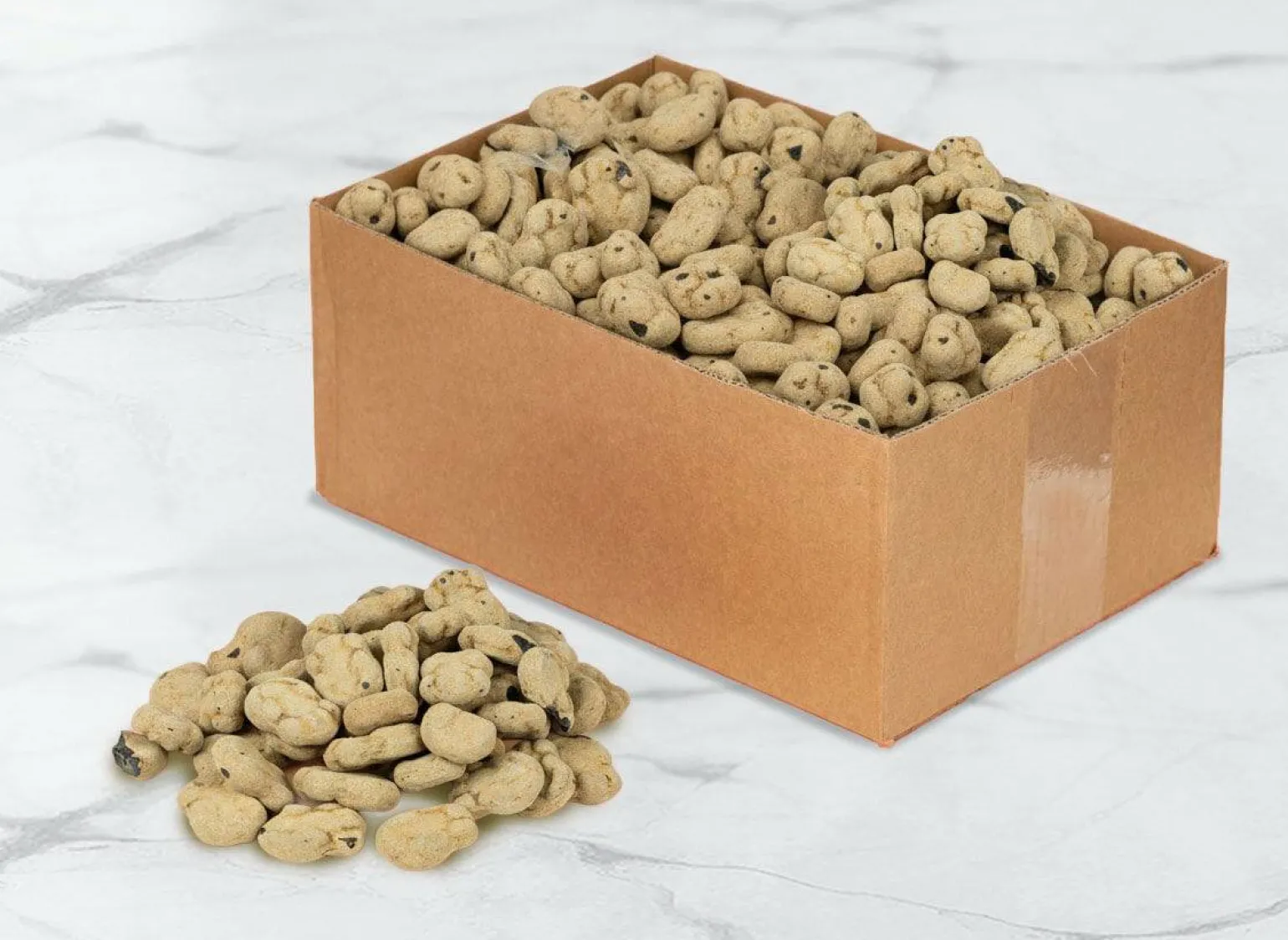 Pulverfyldte Tudser Bland-selv slik i kasser 3,5 kg