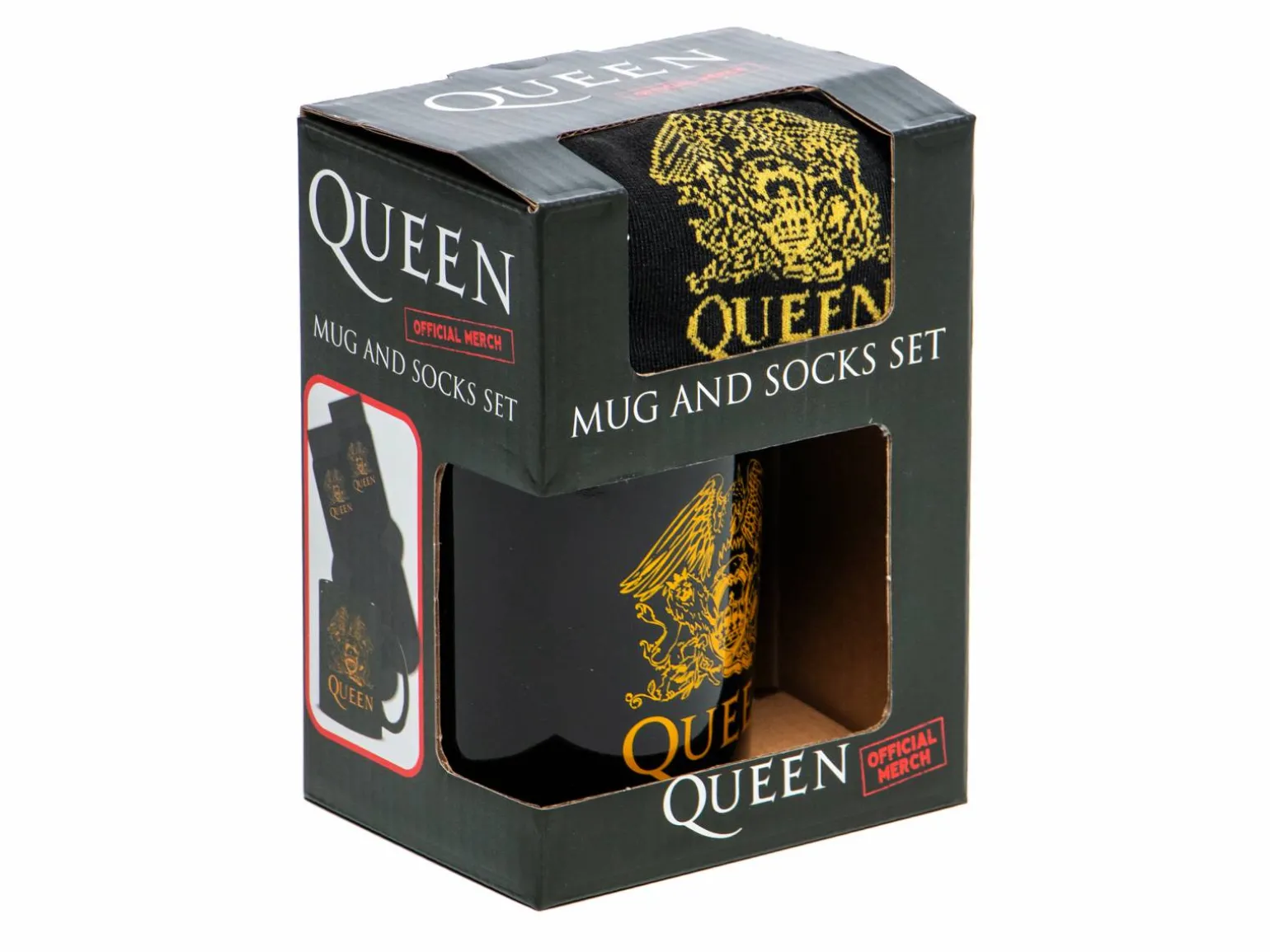 Queen Krus & Sokker Gavesæt