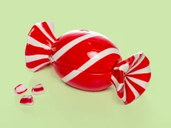 Rød Karamelskål