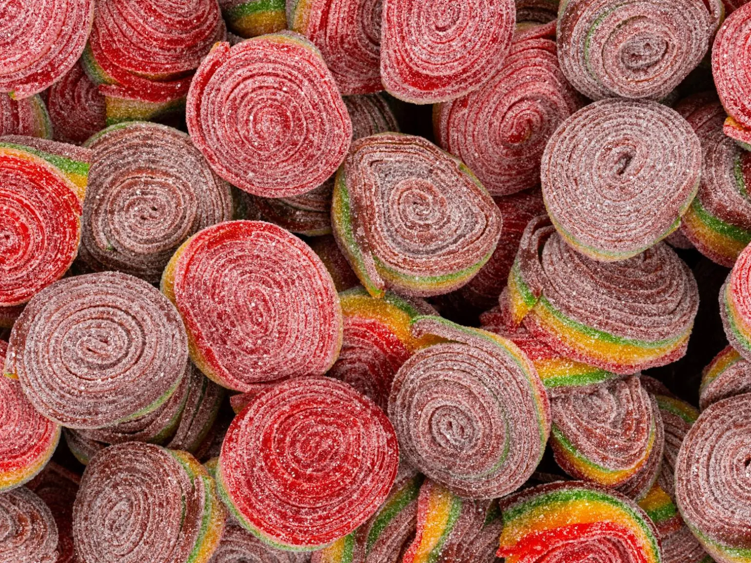 Regnbueruller Bland-selv slik i kasser 3 kg