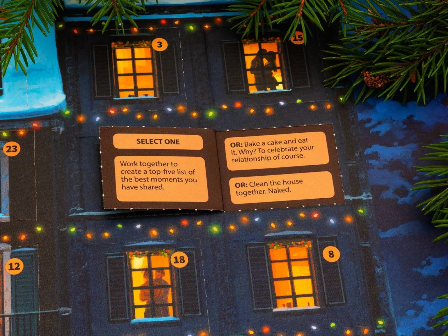 Romantisk Julekalender til Par