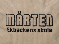 Rygsæk til børn i fløjl med personligt broderi