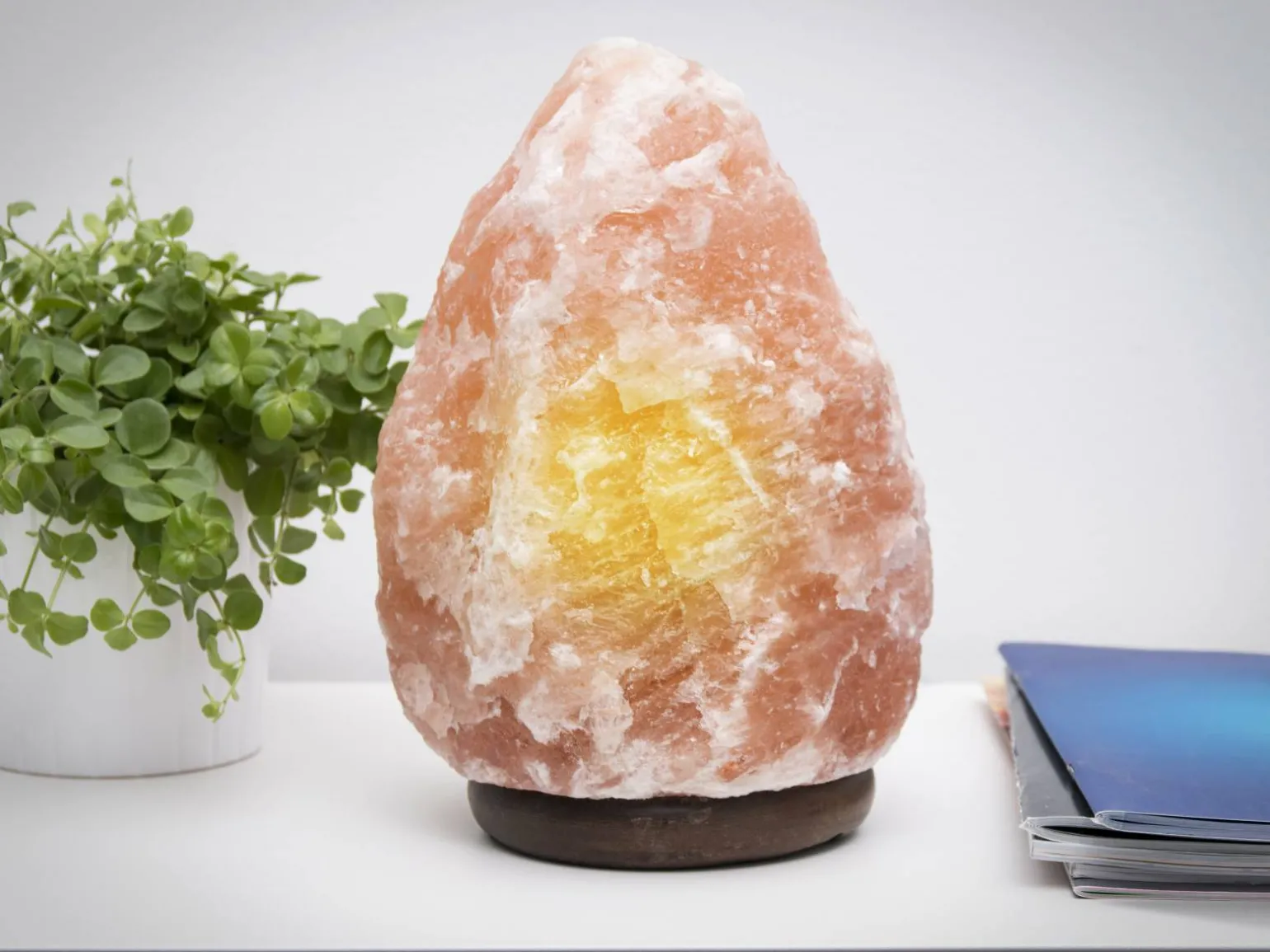 Saltlampe fra Himalaya - 5-7 kg