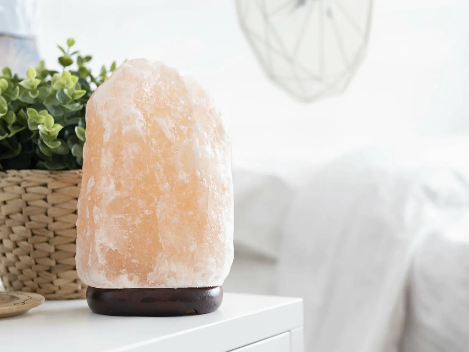 Saltlampe fra Himalaya - 5-7 kg