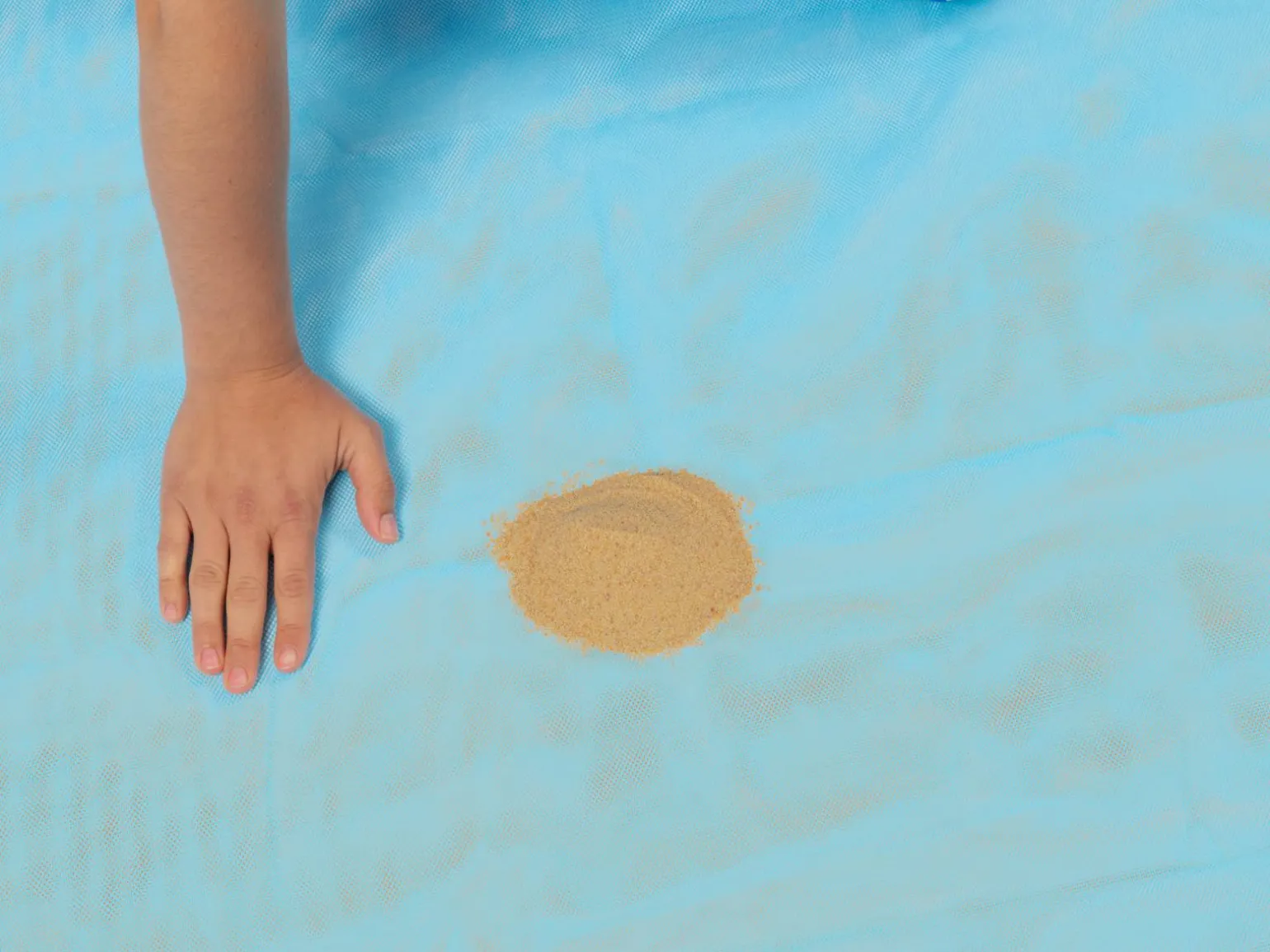 Sandfrit strandtæppe