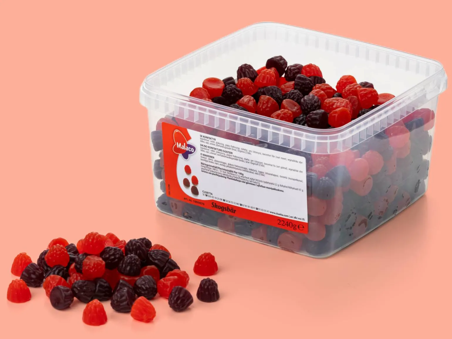 Skovbær Bland-selv slik 2,2 kg