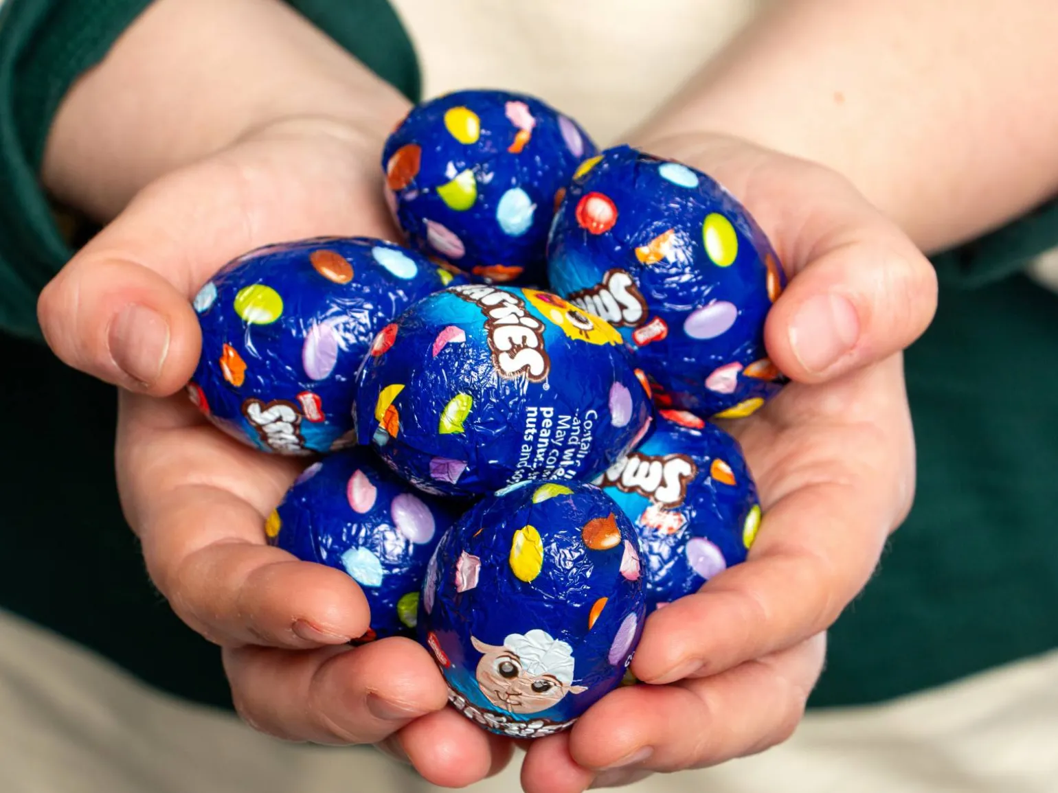Smarties Chokoladeæg 8-pak