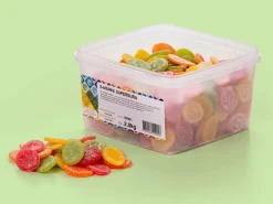 S-märke Supersurt Bland-selv slik i kasser 2 kg