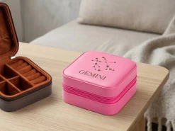 Smykkeskrin med egen tekst - Stjernetegn