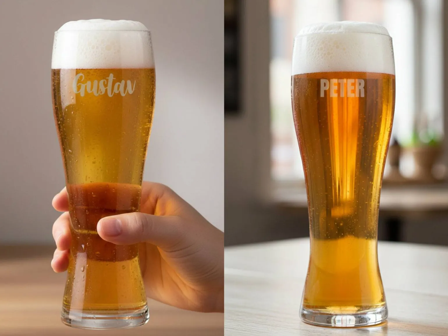 Spiegelau Hvedeølglas med Gravering - Egen Tekst