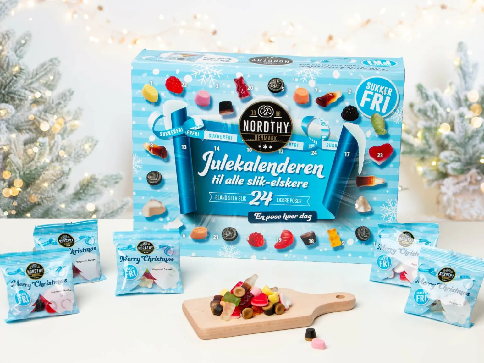 Sukkerfri Slikjulekalender - Nordthy