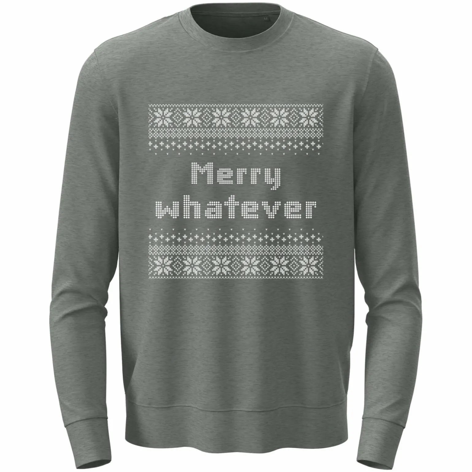 Sweatshirt med Egen Tekst - Julemotiv