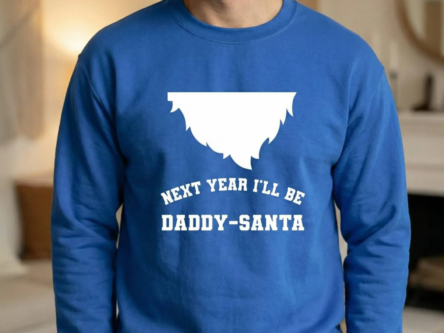 Sweatshirt med Egen Tekst - Julemotiv