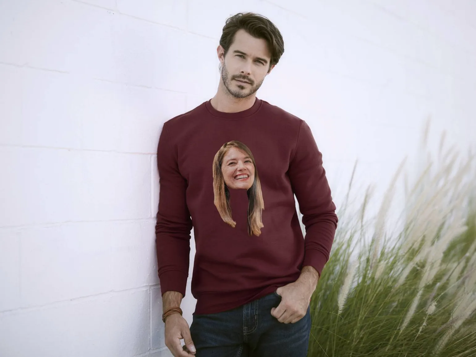Sweatshirt med Foto