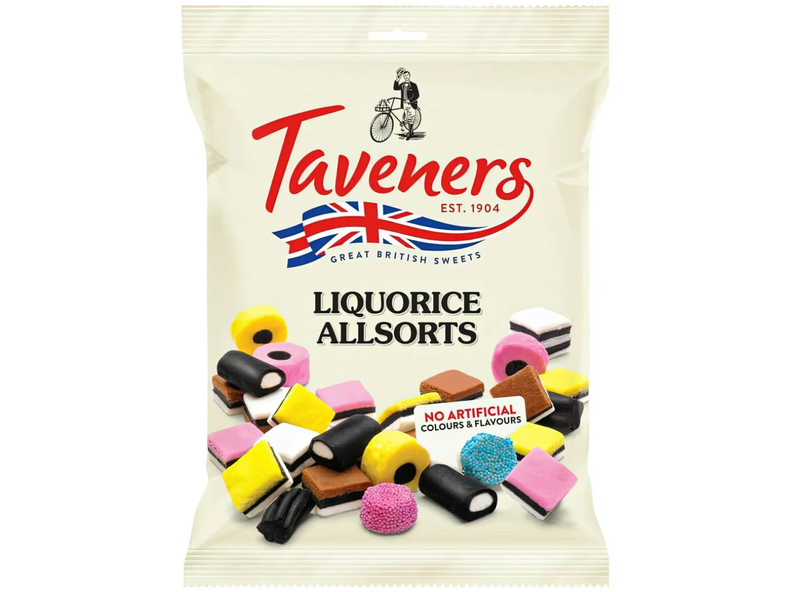 Taveners Lakridskonfekt i pose 900 gram