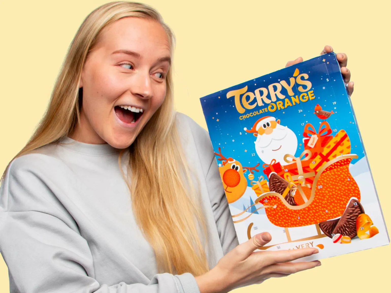 Terry’s Chokoladejulekalender med Appelsinsmag