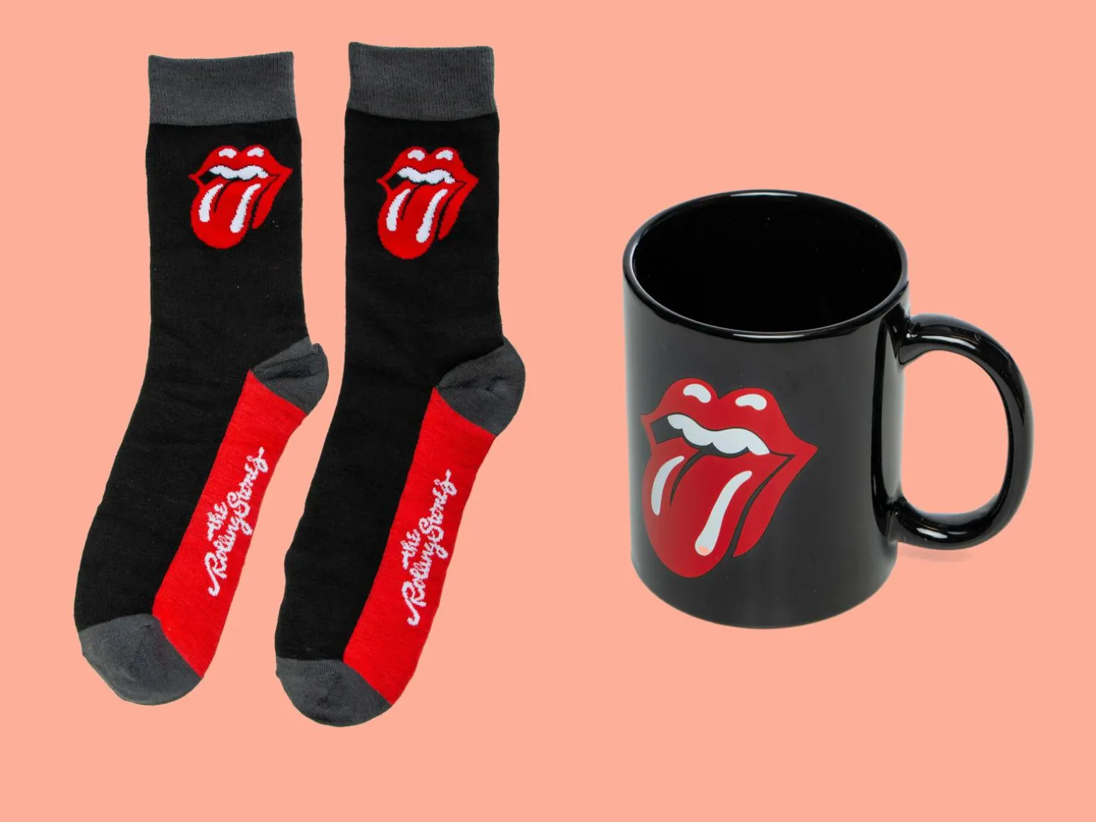 The Rolling Stones Krus & Strømper Gavesæt