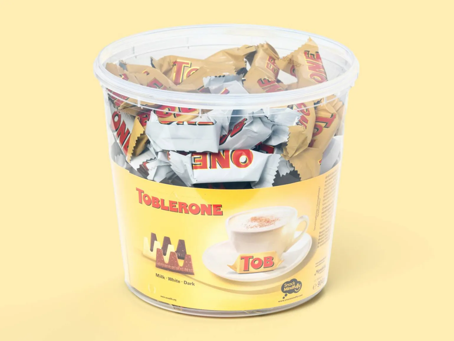 Toblerone Bland-selv slik i kasser 0,9 kg