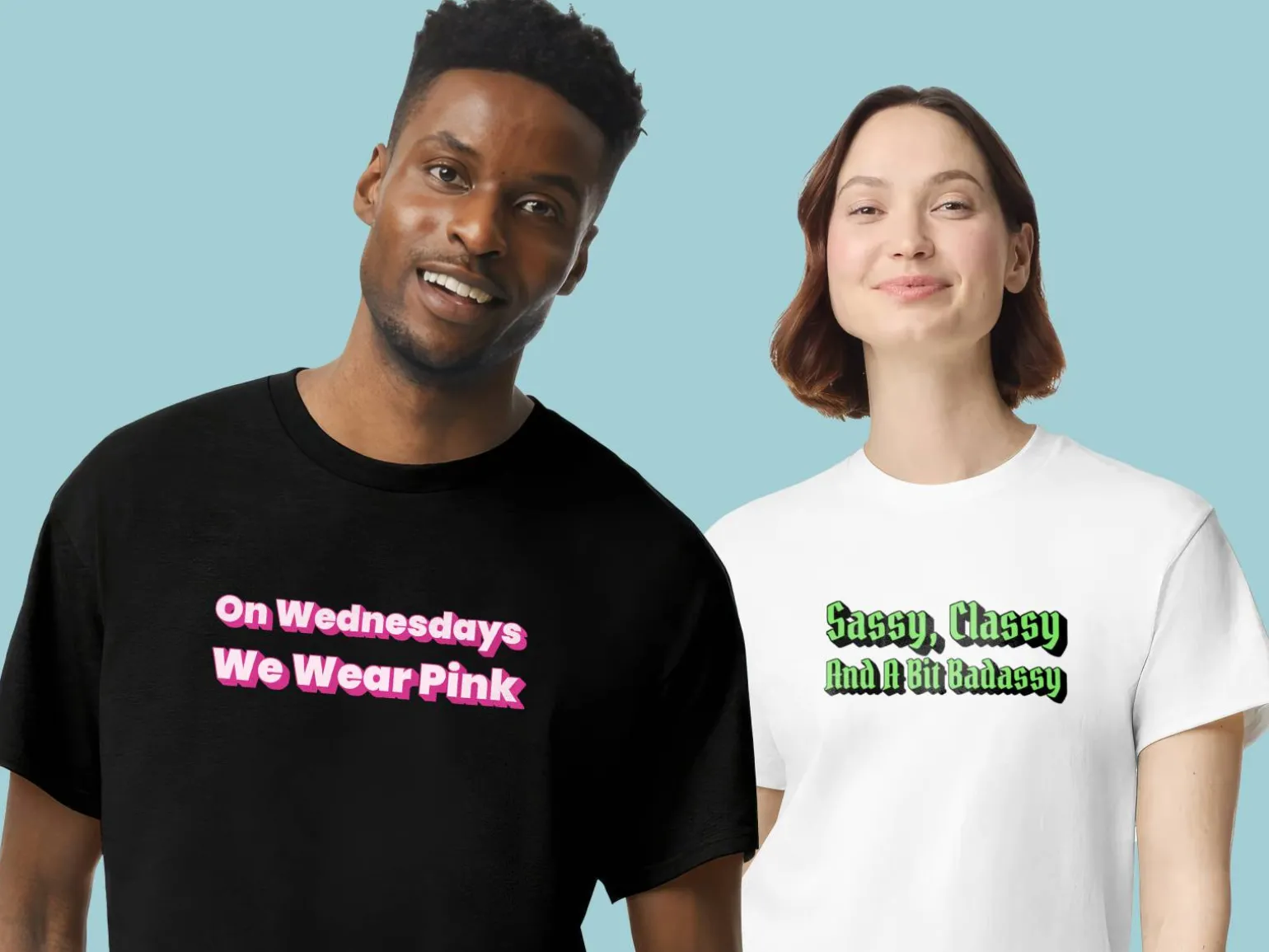 T-shirt med Egen tekst
