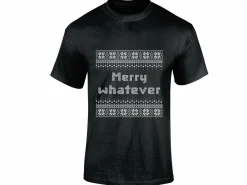 T-shirt med Egen Tekst - Julemotiv