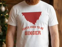 T-shirt med Egen Tekst - Julemotiv