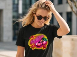 T-shirt med egen tekst - Midnight Sun